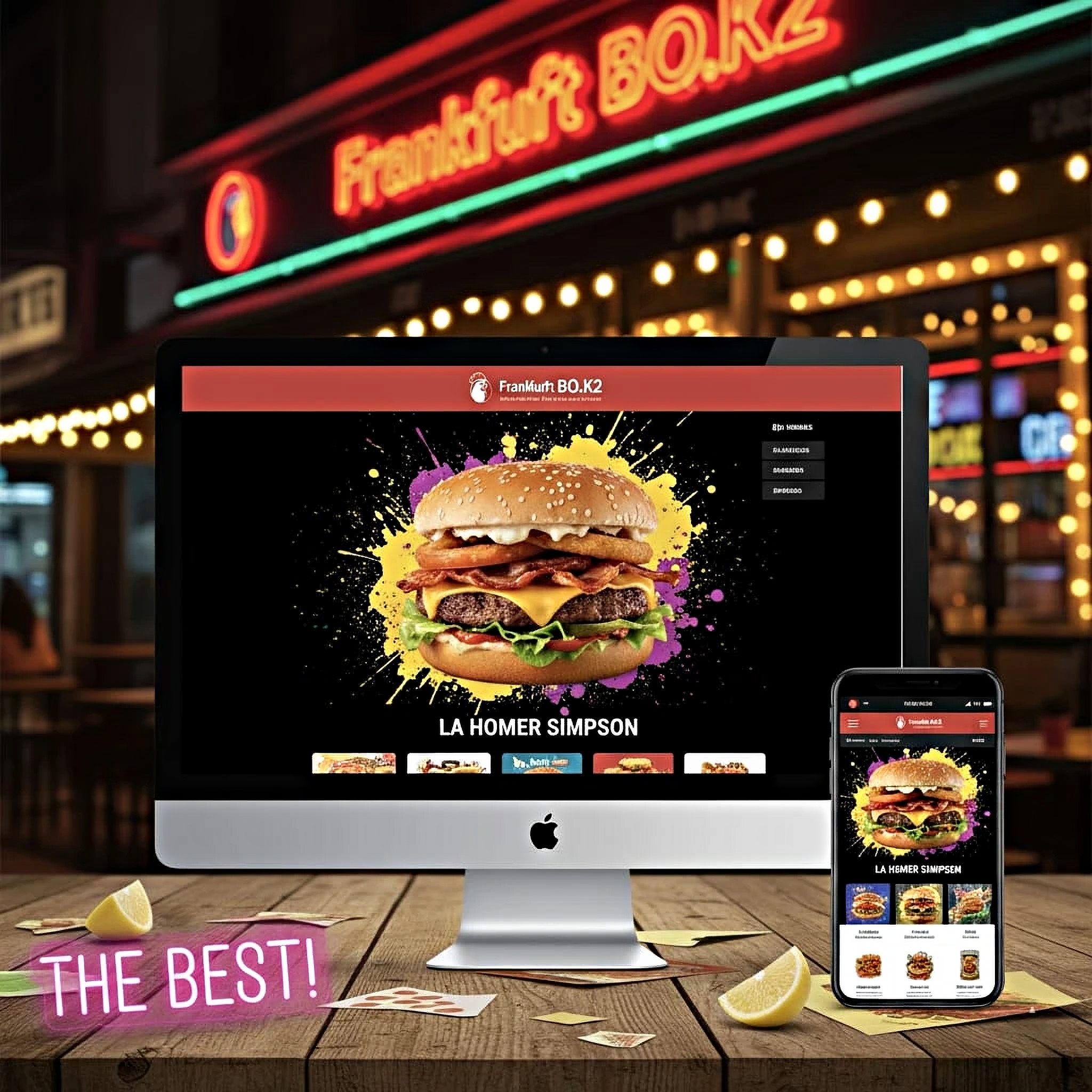 Diseño Web Bar Bok2