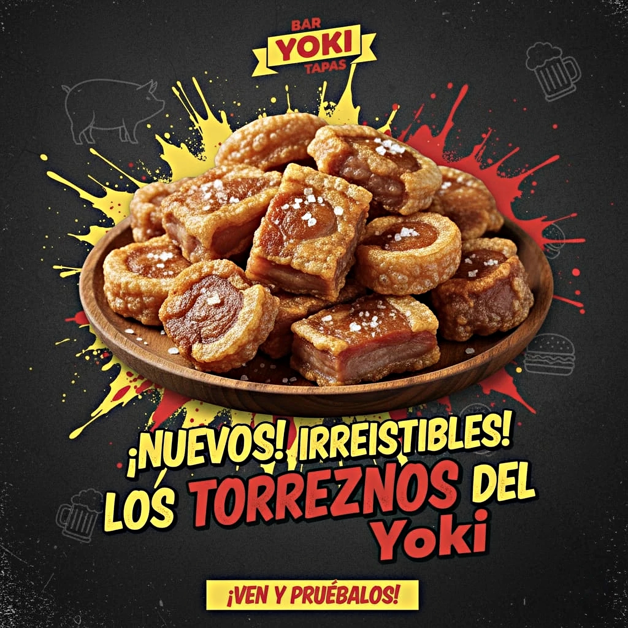 Flyer Torreznos Bar Yoki